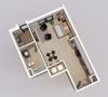 Unit L floor plan Unit L floor plan